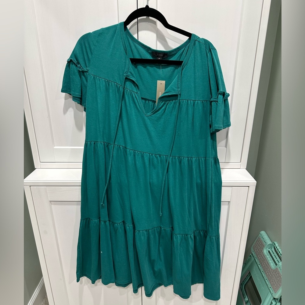 J Crew Tiered Dress